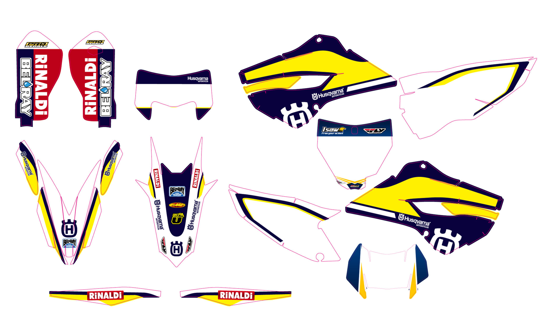 TC FC FE TE 13/14/15/16 %100 scale