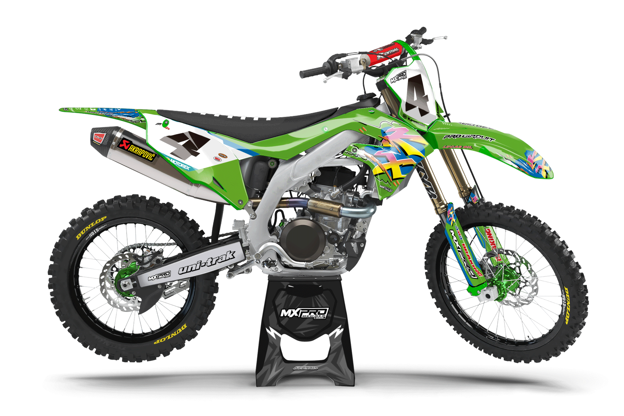 Kawasaki KX450F KX250F Graphic kits