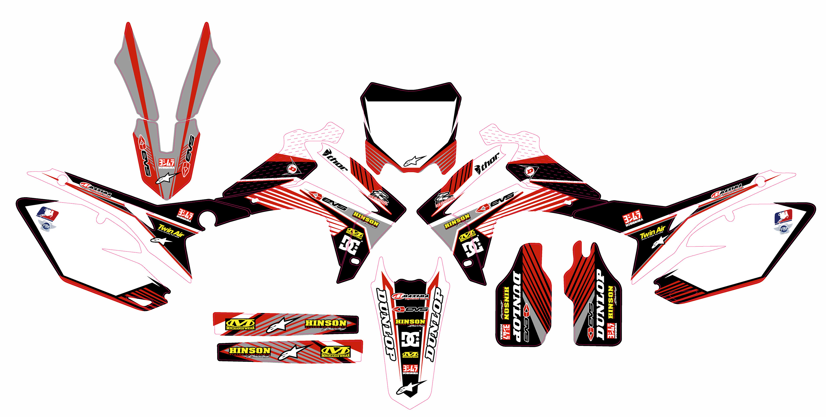 HONDA CRF250R (2014 to 2017) CRF450R (2013 to 2016)