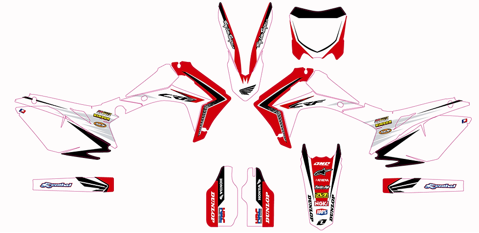 HONDA CRF250R (2014 to 2017) CRF450R (2013 to 2016)