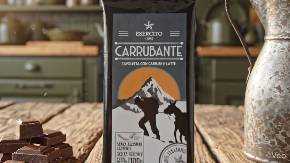 Miniatura: FT-02239 TAVOLETTA CARRUBANTE E LATTE 100G