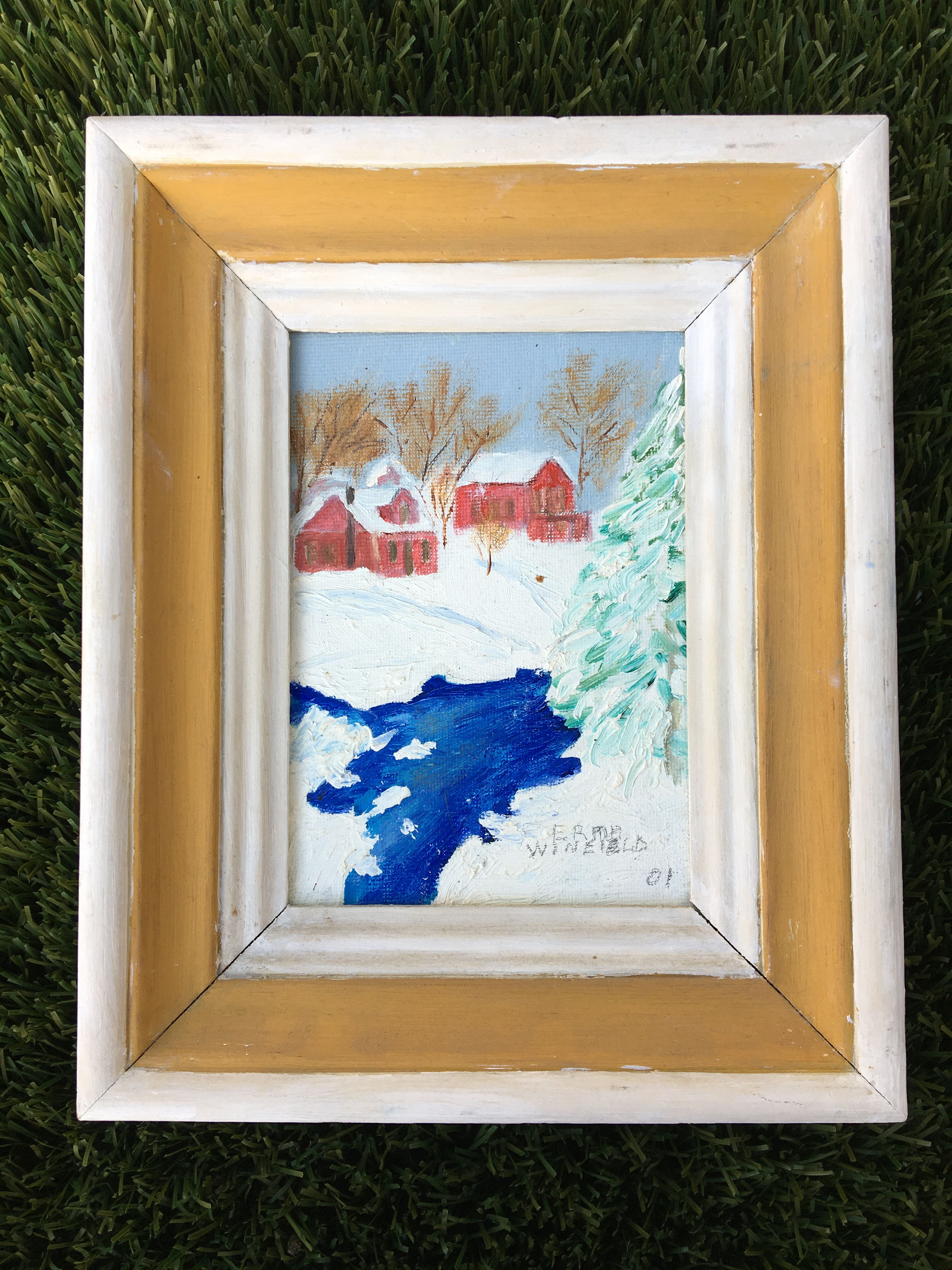 "Snowy Morning" (by Erma Winfield)