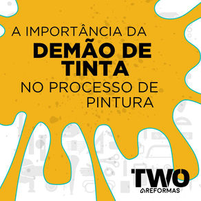 A importância da demão de tinta no processo de pintura.
