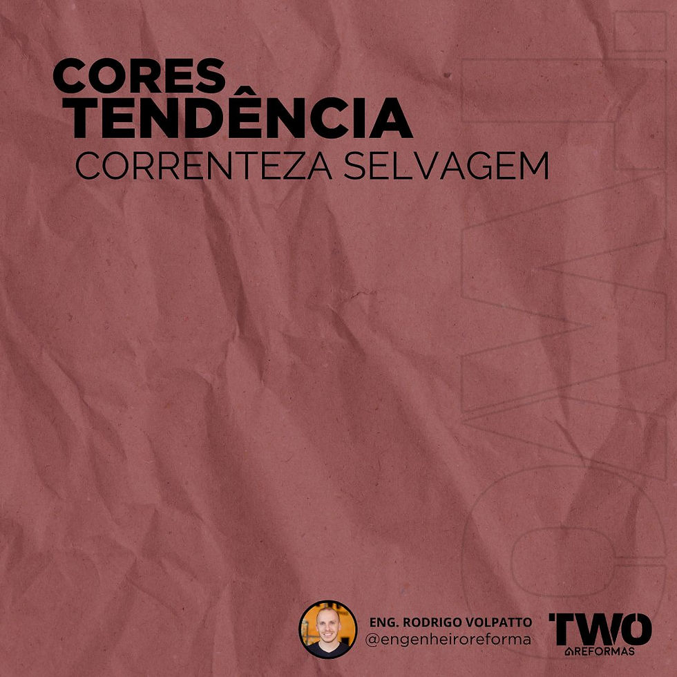 Cores Tendência 2024: Correnteza Selvagem