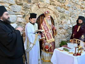 Μητρόπολη Μαντινείας και Κυνουρίας: Ο Mητροπολίτης κ.Επιφάνιος στην ιστορική Ιερά Μονή Καλτεζών