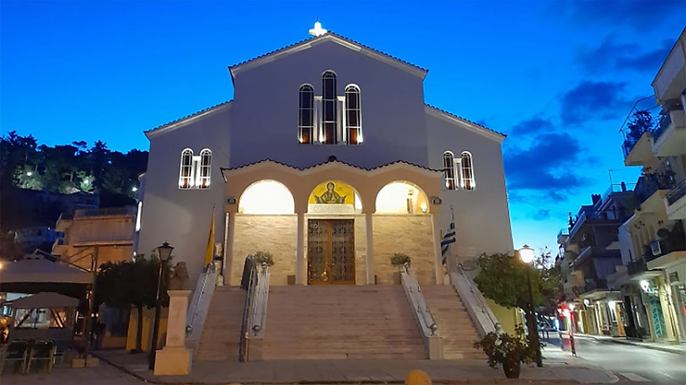 Ιερός Ναός Αγίας Παρασκευής: Ναυπάκτου Πολυαρχιερατικός Εσπερινός - Ζωντανή μετάδοση
