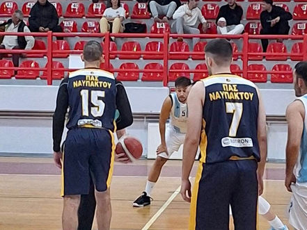 Με νίκη ο «πρωτάρης» ΠΑΣ Ναυπάκτου στα σαλόνια της Α1 ΕΣΚΑΗ