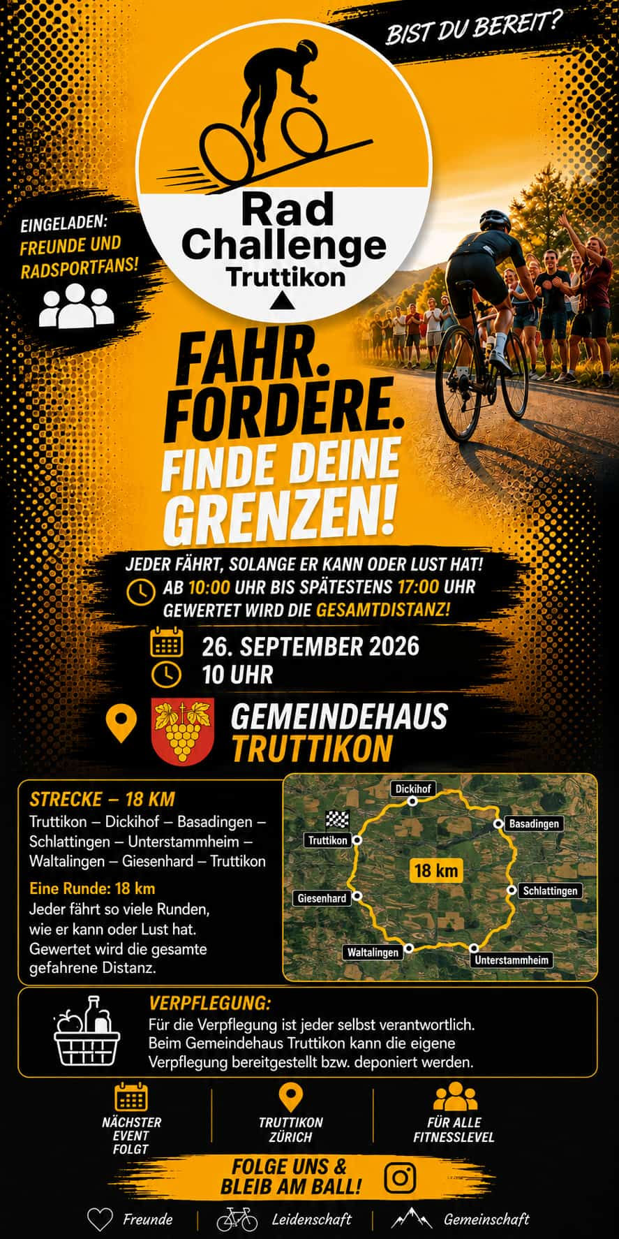 Rad Challenge Truttikon 26. September 2026