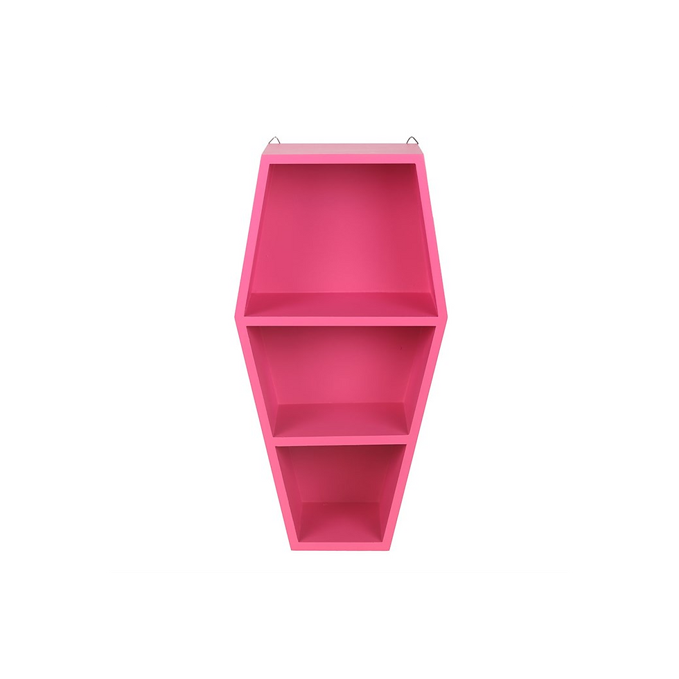 Thumbnail: Small Hot Pink Coffin Shelf