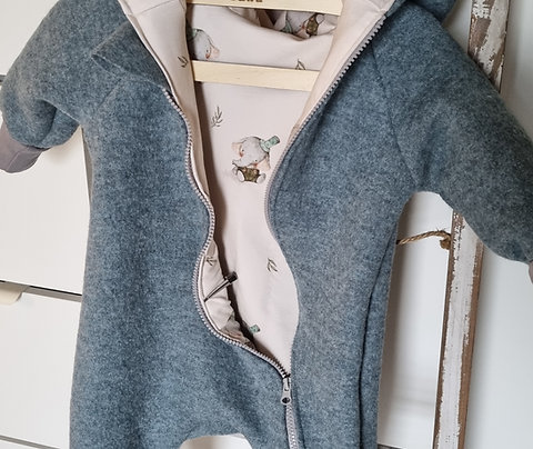 Walkanzug Mint/Elefant