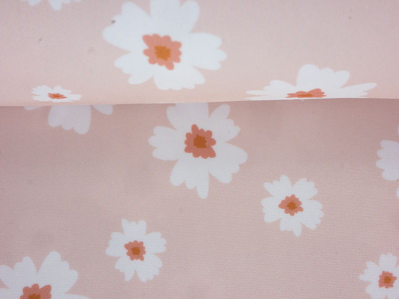 Miniaturbild: UV Zweiteiler Blumen Rosa