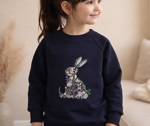 Pullover Blumenhase