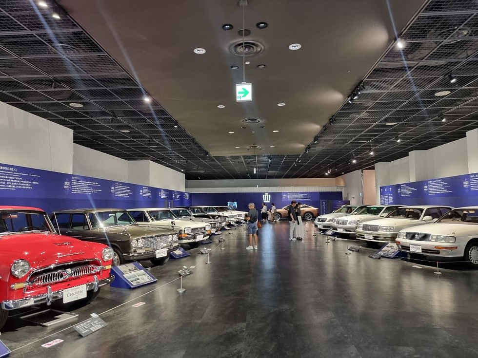 The special exhibition hall that housed twelve generations of Crowns.