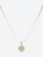1 carat diamond pendant by Kelly Fletcher Jewelry