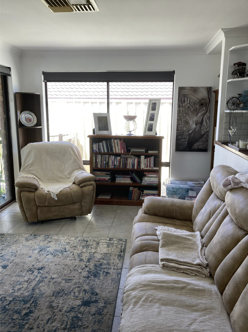 Living Room - Before - Alternate View