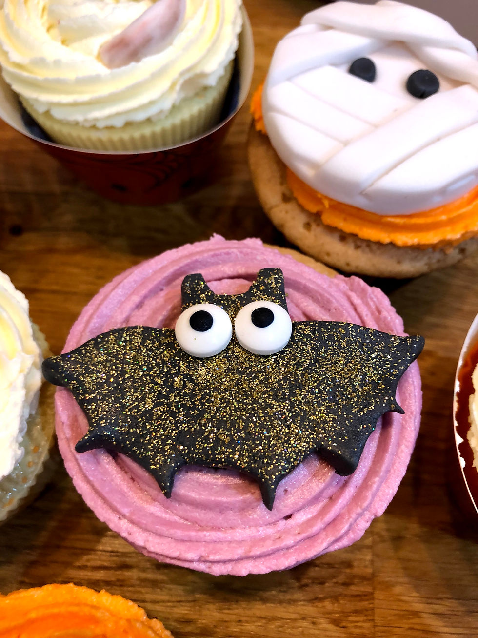 Glittery bat