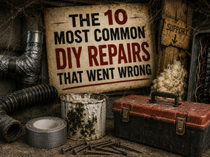 Most DIY disasters don't happen because people are lazy. They happen because homeowners are trying to save money, solve a problem quickly, learn a new skill, or avoid the cost of hiring a contractor.