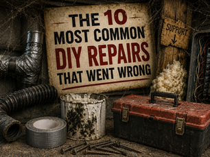 Most DIY disasters don't happen because people are lazy. They happen because homeowners are trying to save money, solve a problem quickly, learn a new skill, or avoid the cost of hiring a contractor.