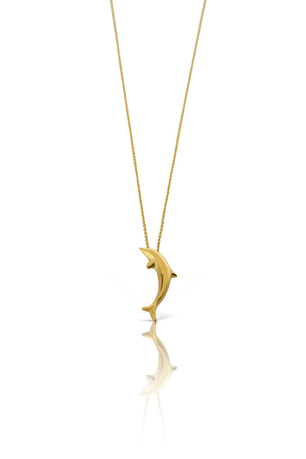 Thumbnail: Small Dolphin necklace