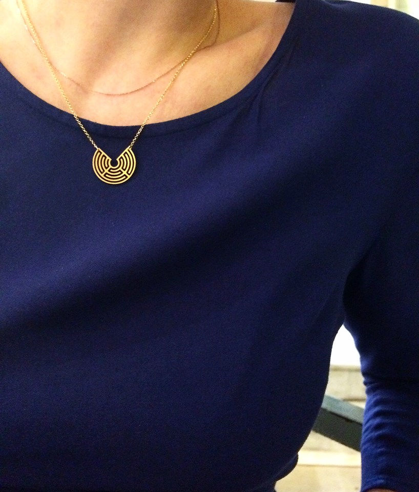 Thumbnail: Tiny Labyrinth 270°pendant