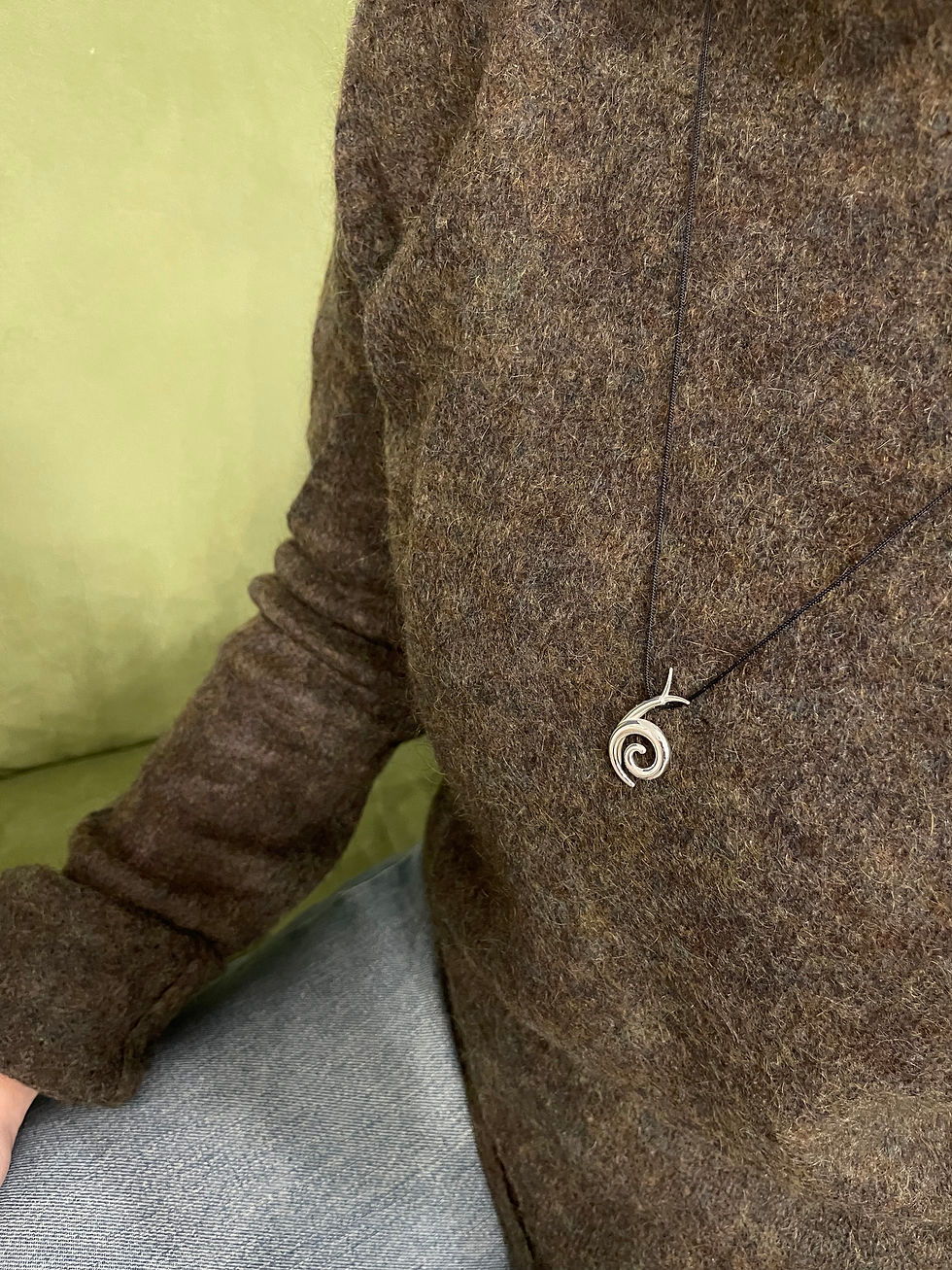 Thumbnail: Take it Slow 26 | Large Necklace with chord
