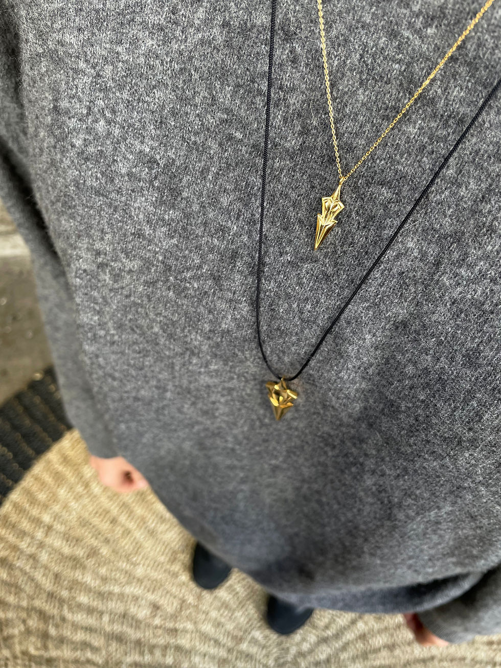 Thumbnail: SHE2022 | INSTINCT AMULET | SMALL with silver chain