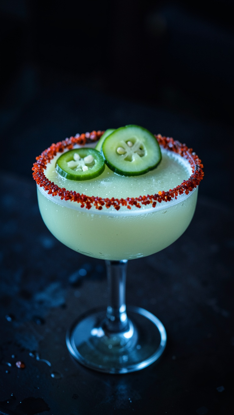 The "Swicy" Jalapeño & Cucumber Margarita
