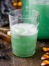 Green Witch’s Potion Mocktail: A Fizzy Halloween Party Drink