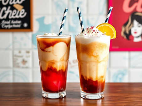 Delicious Retro Soda Floats: A Nostalgic, Playful Dessert Drink Making a Comeback