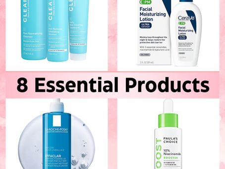 Conquering Shine: 8 Essential Products for Managing Oily Skin