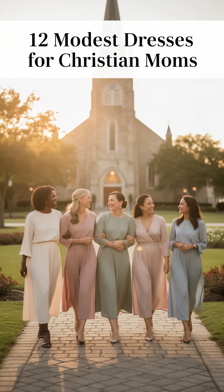 12 Modest Dresses for Christian Moms