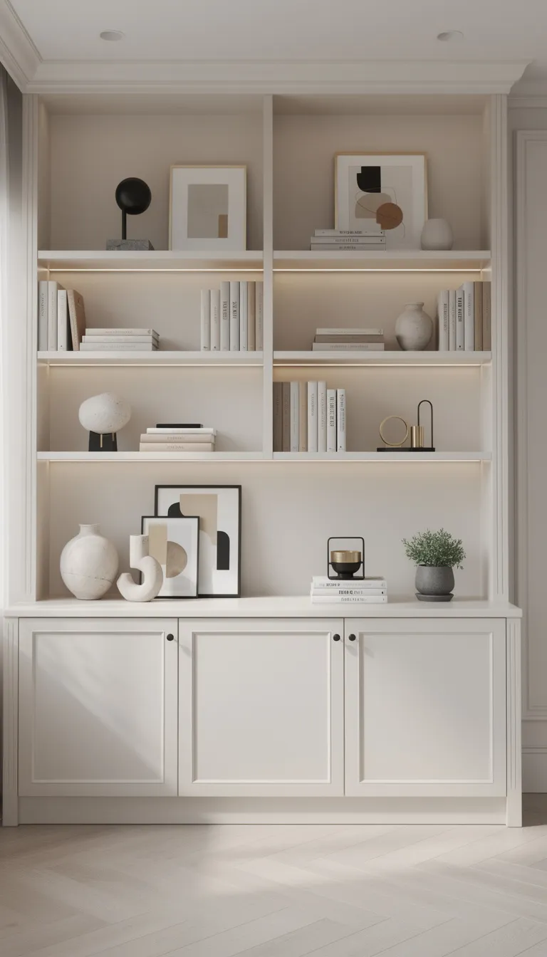 Built-In Shelving Units
