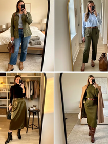 12 Olive Green Outfit Ideas for Autumn That Are Easy to Wear