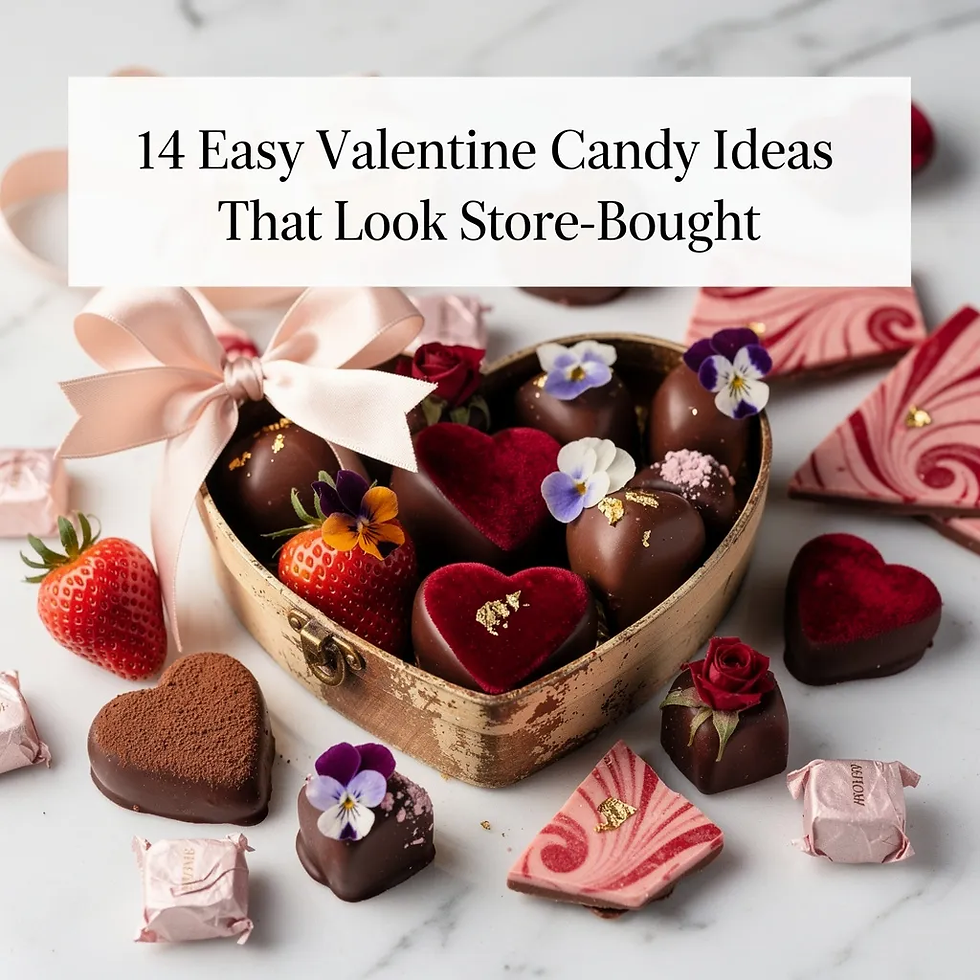 14 Easy Valentine Candy Ideas That Look Store-Bought
