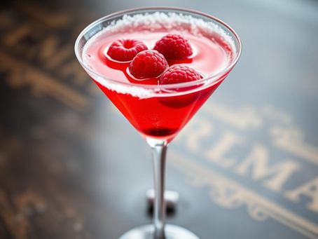 Easy Delicious Classic Raspberry Martini