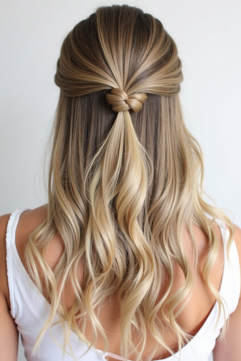 The Half-Up Braided Knot: Elegant Simplicity