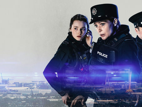Promotional image for Blue Lights, one of the British crime and detective series featured in this article.