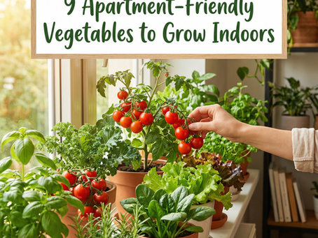 9 Apartment-Friendly Vegetables to Grow Indoors