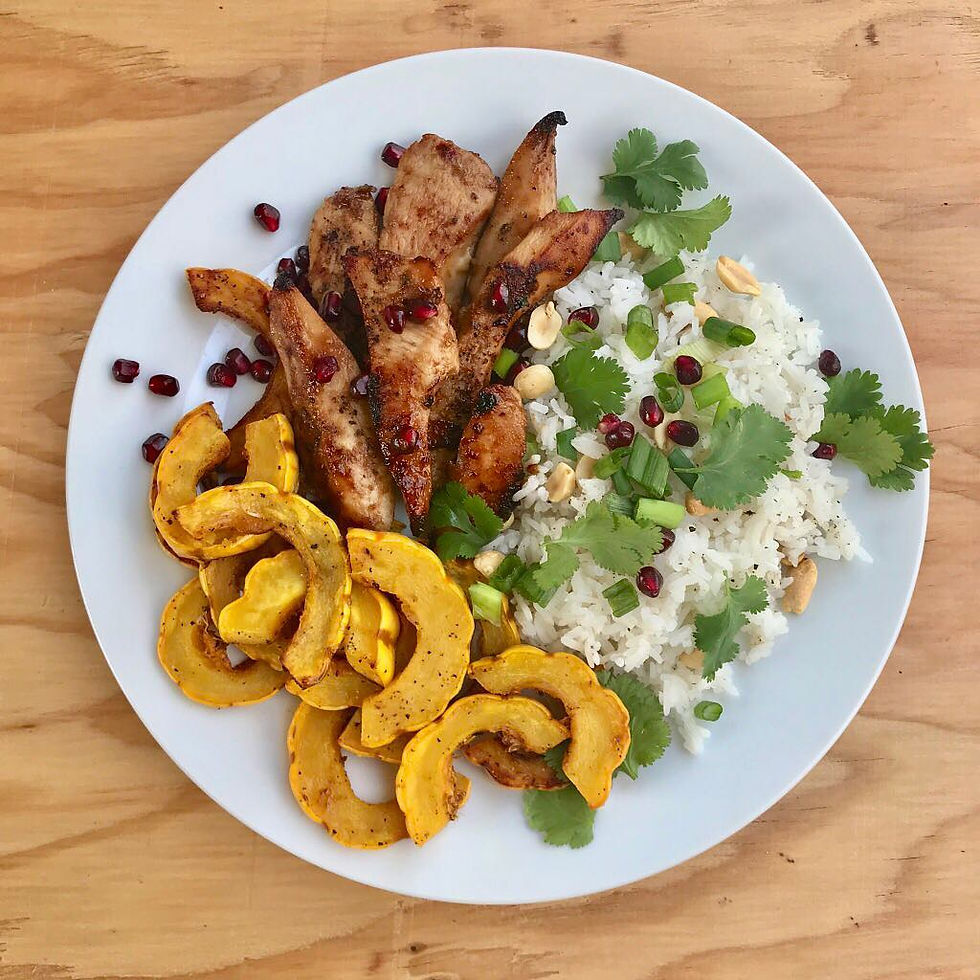 Sheet Pan Chicken with Apples & Delicata Squash Recipe You'll Love