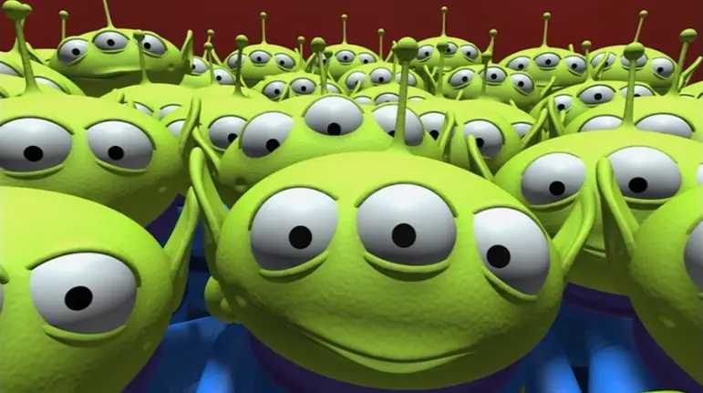 Little Green Men (The Aliens)