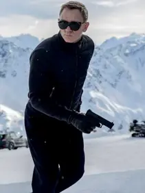 Still from Spectre (2015), one of the James Bond films in this ranking.