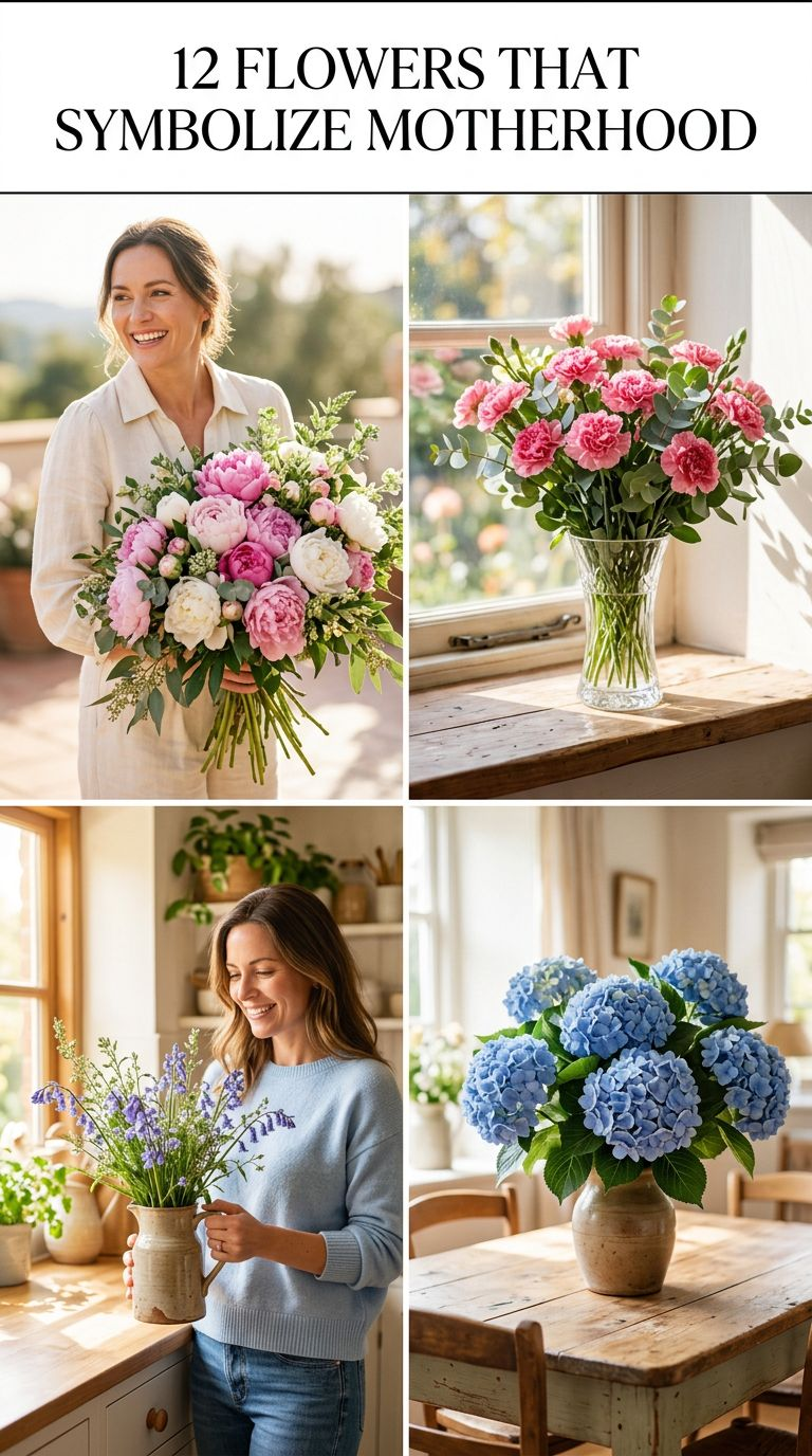 12 Flowers That Symbolize Motherhood