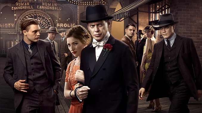 Steve Buscemi in Boardwalk Empire cast on boardwalk