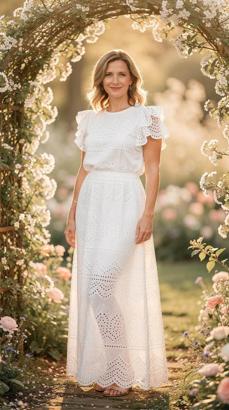 The Statement Lace or Eyelet Maxi