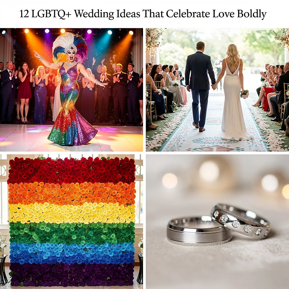 12 LGBTQ+ Wedding Ideas That Celebrate Love Boldly