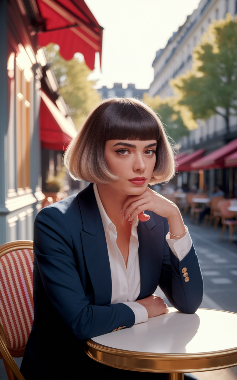 The French Bob: Parisian Chic Personified