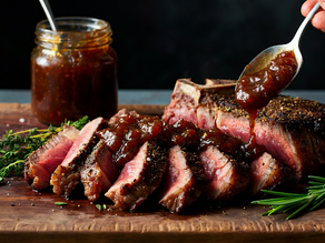 Easy and Impressive Weeknight Bourbon Bacon Jam Tomahawk: A Gourmet Steak Experience at Home