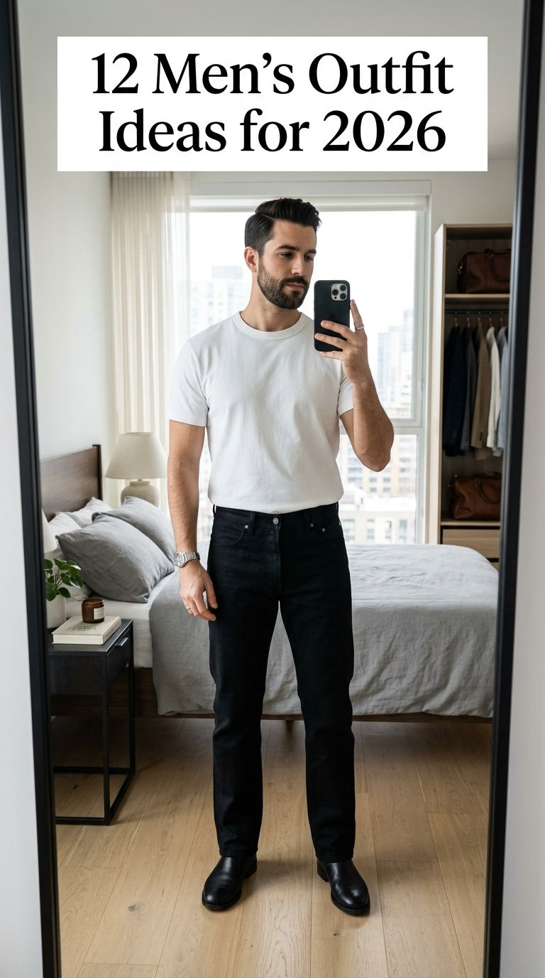 12 Men’s Outfit Ideas for 2026