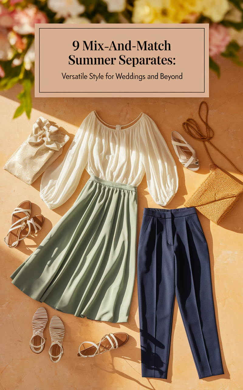9 Mix-and-Match Summer Separates: Versatile Style for Weddings and Beyond