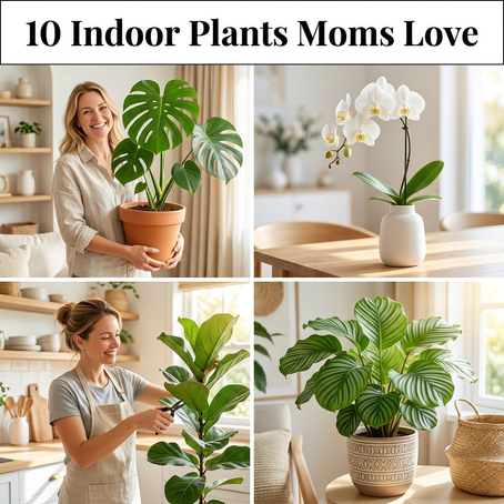 10 Indoor Plants Moms Love